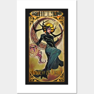 Hela Goddess of Death Posters and Art